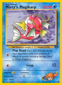 Misty's Magikarp (Common) - 88/132 -  Unlimited