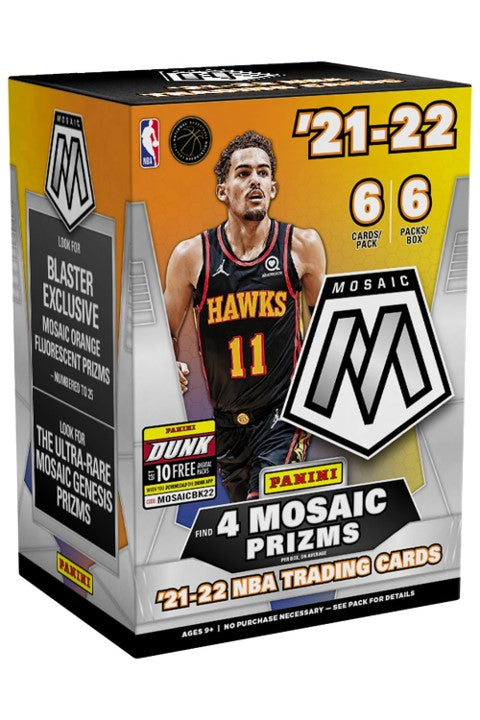 2021-22 Panini - Mosaic Basketball Blaster Box (Sealed)