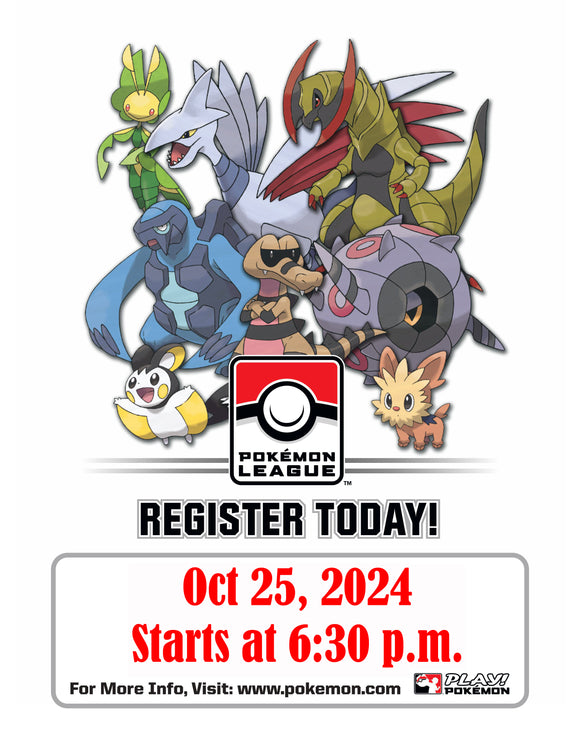 MK Kards Pokemon League - Participation Ticket - October 25, 2024