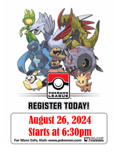 MK Kards Pokemon League - Participation Ticket - August 26, 2024