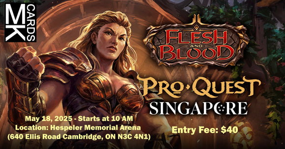Pro Quest: Singapore (CC)  - Participation/Reservation Ticket - May 18, 2025