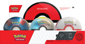 PRE-ORDER: Pokemon: Poke Ball Tin - Winter 2024 - Set of 6 (Sealed)