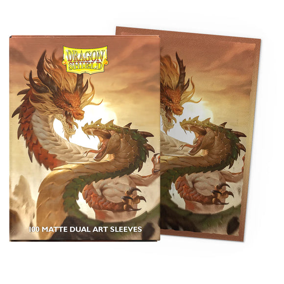 Dragon Shield: Dual Matte Art Sleeves - Wood Snake 2025 (100) (Sealed)