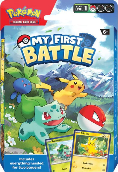 Pokemon: First Battle - Bulbasaur & Pikachu (Sealed)