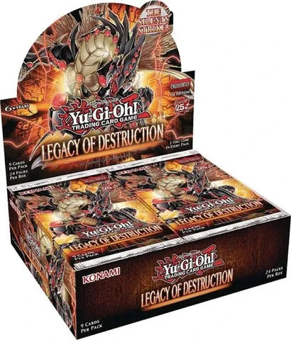 Yugioh: Legacy of Destruction Box - 1st Edition (Sealed) - PRE ORDER