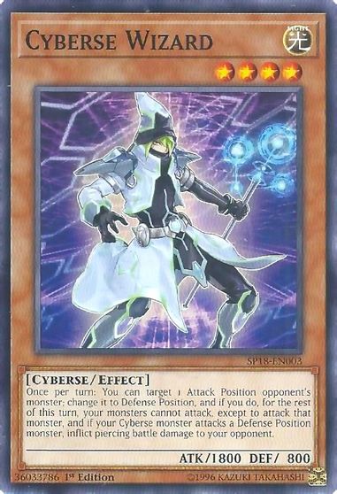 Cyberse Wizard (Common) - SP18-EN003