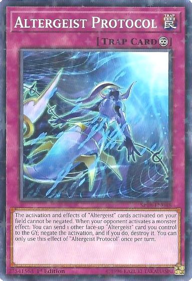 Altergeist Protocol (Starfoil Rare) - SP18-EN048