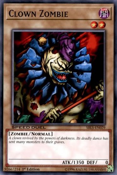 Clown Zombie (Common) - SBLS-EN029