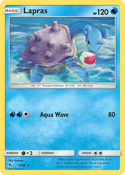 Lapras (Rare) - 17/68