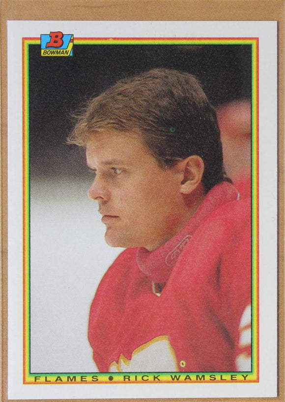 1990-1991 - Bowman - Rick Wamsley - (Base) #98