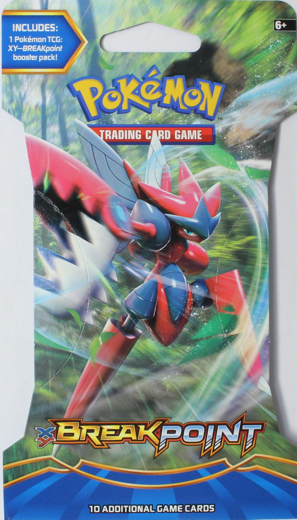 Pokemon: XY Breakpoint Sleeved Booster Pack - Scizor (Sealed)