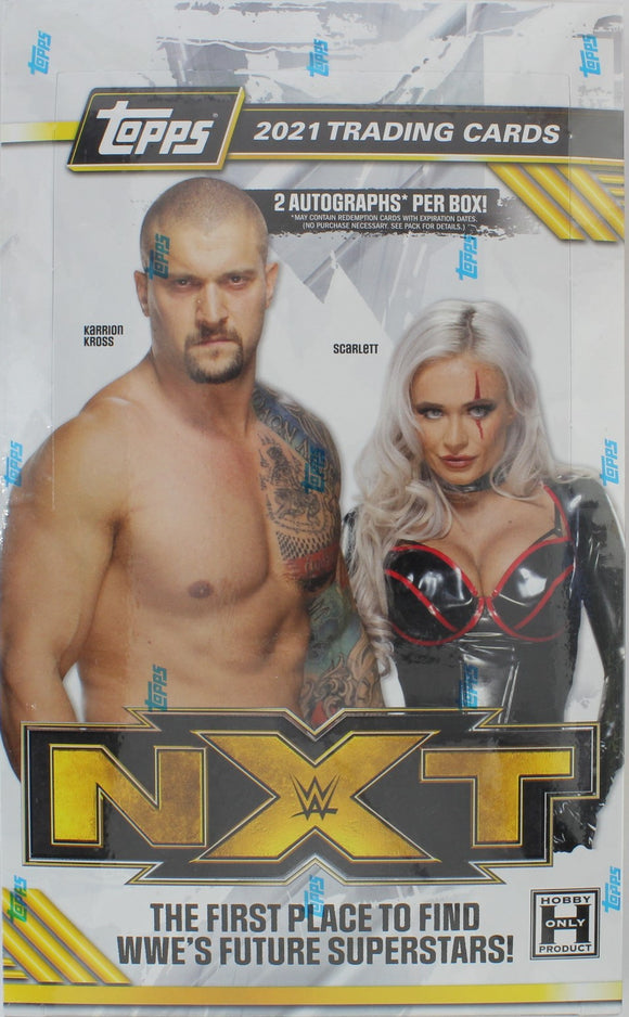 2021 Topps WWE NXT Hobby Box (Sealed)