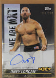 2021 - Topps - WWE NXT - Oney Lorcan Autograph - (136/250)