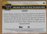 2021 - Topps - WWE NXT - Base #93 - Blue (136/250)