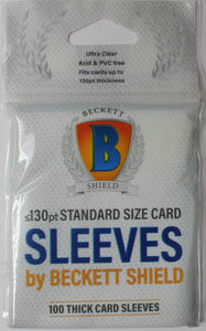 Beckett Shield: Thick Collectible Card Sleeves (Sealed)