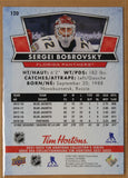 2021-22 - Upper Deck Tim Hortons Collector's Series - Sergei Bobrovsky - (Base) #120
