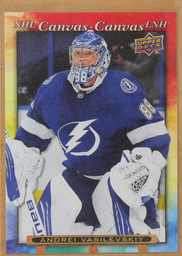 2021-22 - Upper Deck Tim Hortons Collector's Series - Andrei Vasilevskiy - (NHL Canvas) #C-11