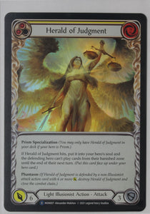 Herald of Judgment (Rare) - MON007 - Unlimited Rainbow Foil