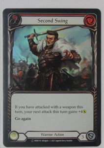 Second Swing (Red) - MON116 - Unlimited Rainbow Foil