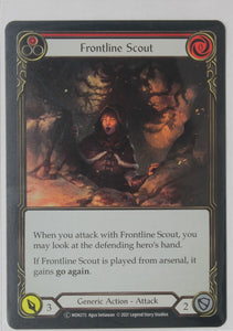 Frontline Scout (Red) - MON272 - Unlimited Rainbow Foil