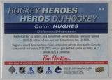 2021-22 - Upper Deck Tim Hortons Collector's Series - Quinn Hughes - (Hockey Heroes) #H-8