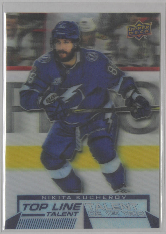 2018-19 - Upper Deck Tim Hortons Collector's Series - Nikita Kucherov - (Top Line Talent) #TLT-3