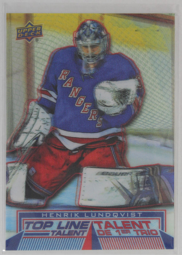 2018-19 - Upper Deck Tim Hortons Collector's Series - Henrik Lundqvist - (Top Line Talent) #TLT-11