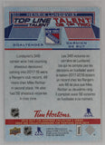 2018-19 - Upper Deck Tim Hortons Collector's Series - Henrik Lundqvist - (Top Line Talent) #TLT-11