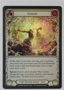 Genesis (Majestic) - MON006 - Unlimited Rainbow Foil