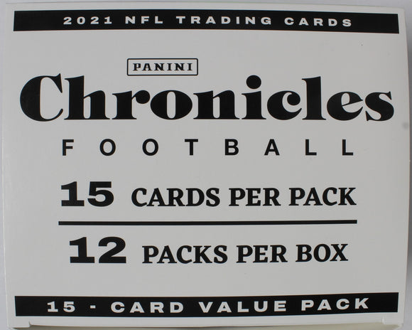 2021 - Panini - Chronicles Football Fat Pack Box (Sealed)