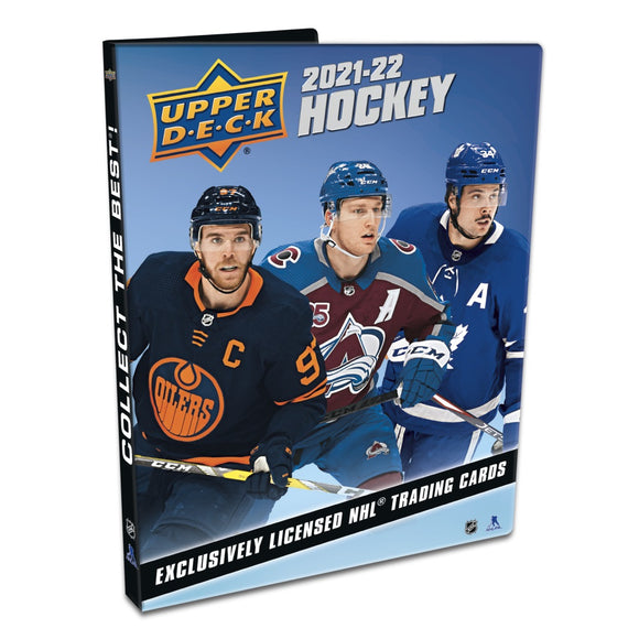 2021-22 - Upper Deck - Hockey Series 1 Starter Binder Kit (Sealed)