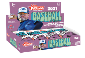 2021 - Topps - Heritage Minor League Baseball Hobby Box (Sealed)
