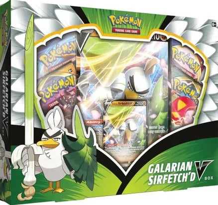 Pokemon: Galarian Sirfetch'd V Box (Sealed)