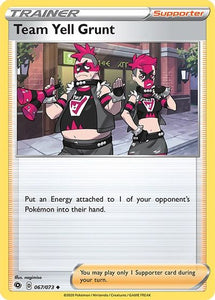 Team Yell Grunt (Uncommon) - 067/073