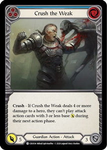 Crush the Weak (Blue) - CRU034 - Unlimited Normal