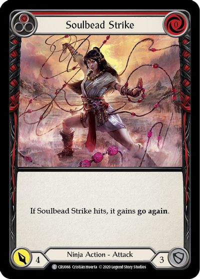 Soulbead Strike (Red) - CRU066 - Unlimited Normal