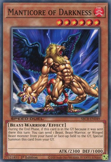 Manticore of Darkness (Common) - SBCB-EN049