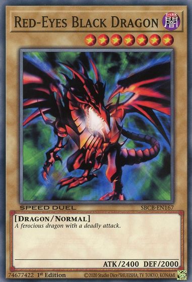 Red-Eyes Black Dragon (Common) - SBCB-EN167