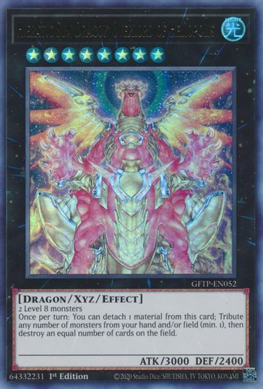 Hieratic Sun Dragon Overlord of Heliopolis (Ultra Rare) - GFTP-EN052