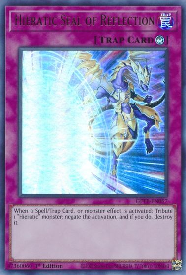 Hieratic Seal of Reflection (Ultra Rare) - GFTP-EN057