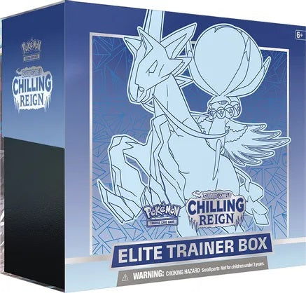 Pokemon: Chilling Reign Elite Trainer Box - Ice Rider Calyrex (Sealed)