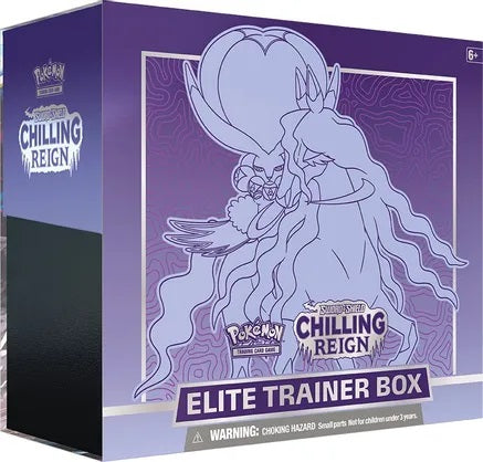 Pokemon: Chilling Reign Elite Trainer Box - Shadow Rider Calyrex (Sealed)