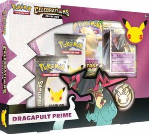 Pokemon: Celebrations Collection Box - Dragapult Prime (Sealed)