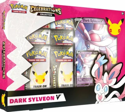 Pokemon: Celebrations Collection Box - Dark Sylveon V (Sealed)