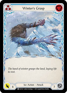 Winter's Grasp (Blue) - ELE162 - 1st Edition Normal