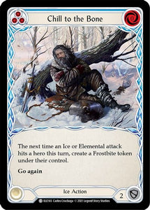 Chill to the Bone (Blue) - ELE165 - 1st Edition Normal