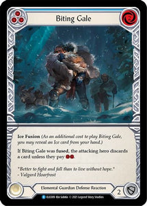 Biting Gale (Blue) - ELE009 - 1st Edition Normal