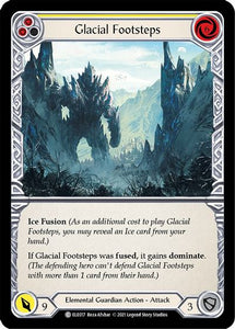 Glacial Footsteps (Yellow) - ELE017 - 1st Edition Normal