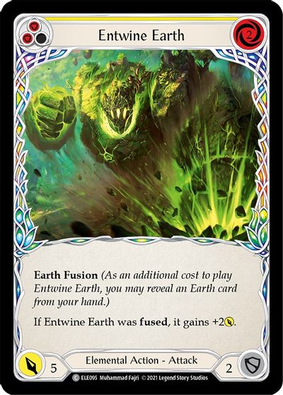 Entwine Earth (Yellow) - ELE095 - 1st Edition Normal