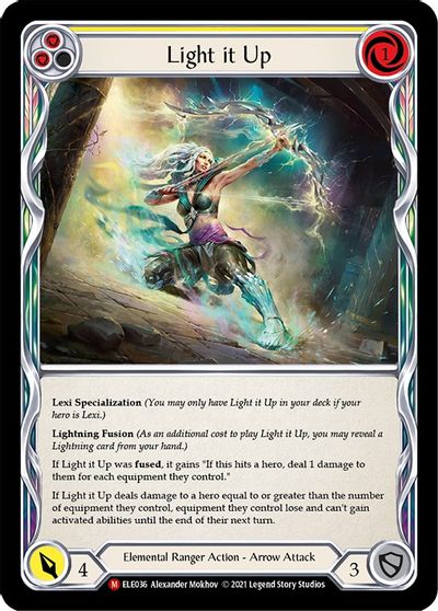 Light it Up (Majestic) - ELE036 - 1st Edition Normal